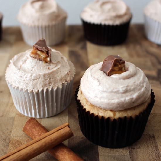 Snickerdoodle Cupcakes - Recipe photo by sarahsbakestudio