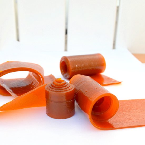 Mango Fruit Leather - Recipe photo by Happily Spiced