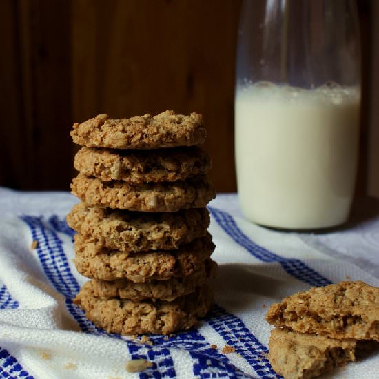 Really Crunchy Oat Cookies - Recipe photo by Joasia Domowe Frykasy