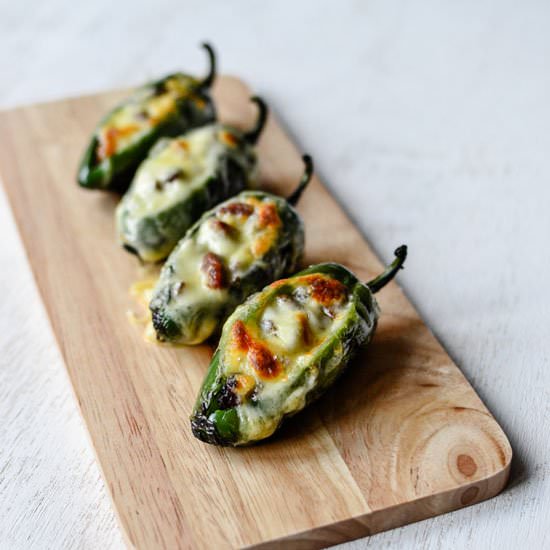 Chargrilled Stuffed Jalapeno - Recipe photo by msihua