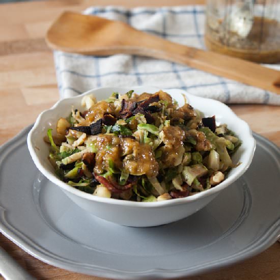 Shaved Brussels Sprouts Salad - Recipe photo by simple roots