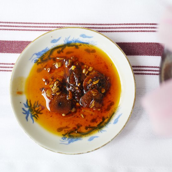 Ginger and Garlic Chili Oil - Recipe photo by padaek