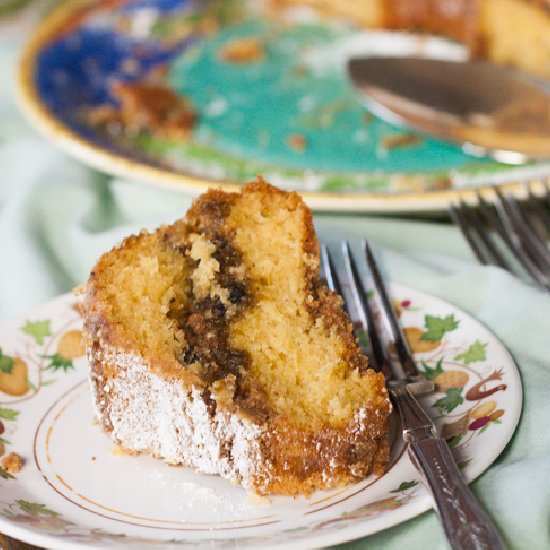 Fig Walnut Streusel Coffee Cake - Recipe photo by jellib