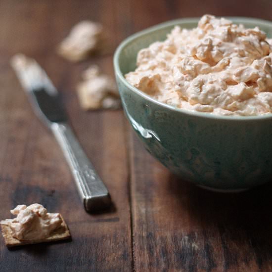 Kimchi Cream Cheese - Recipe photo by TimVidraEats