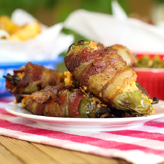 Bacon Wrapped Jalapeno Poppers - Recipe photo by The Slow Roasted Italian