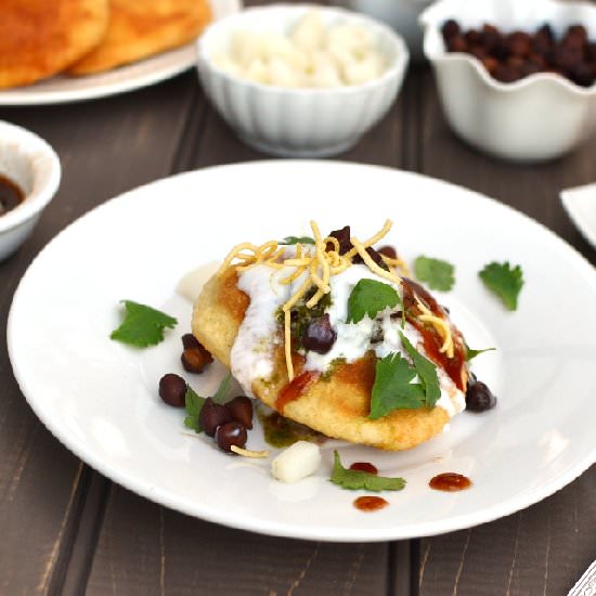 Raj Kachori - Recipe photo by Pavani