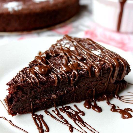 Flourless Chocolate Cake - Recipe photo by MelissaKNorris