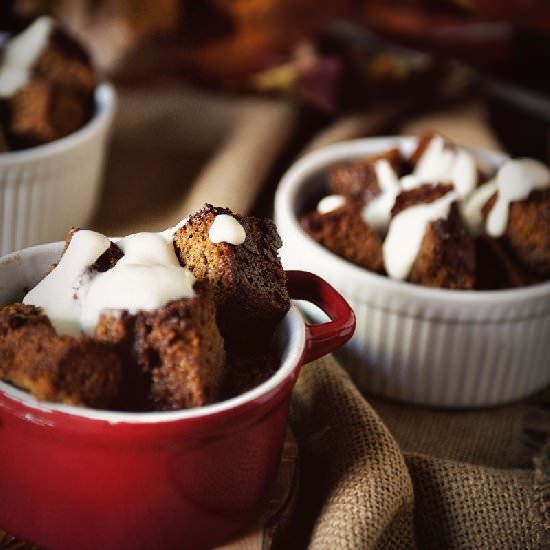 Pumpkin Bread Pudding with Cinnamon - Recipe photo by kita roberts