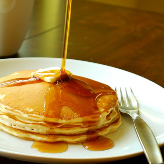 Quick Diner Pancakes - Recipe photo by asweetpeachef
