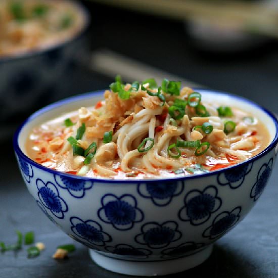Dan Dan Noodles - Recipe photo by mybarecupboard