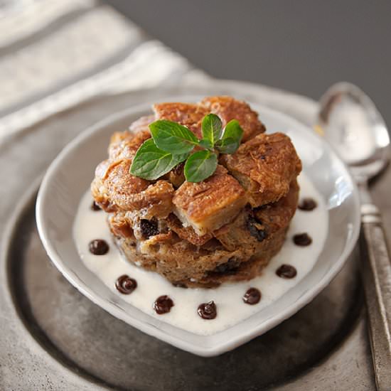 Chocolate Croissant Bread Pudding - Recipe photo by maryobrien