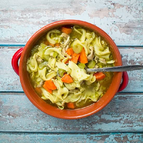 Homemade Chicken Noodle Soup - Recipe photo by pamelaz