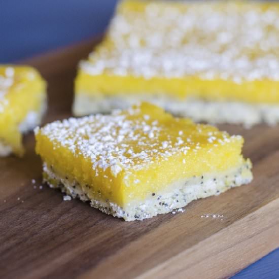 Poppy Seed Lemon Bars - Recipe photo by AnecdotesAppleCores