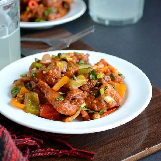 Chicken Manchurian - Recipe photo by Sangeetha