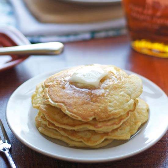 Perfect Fluffy Pancakes - Recipe photo by wellplated