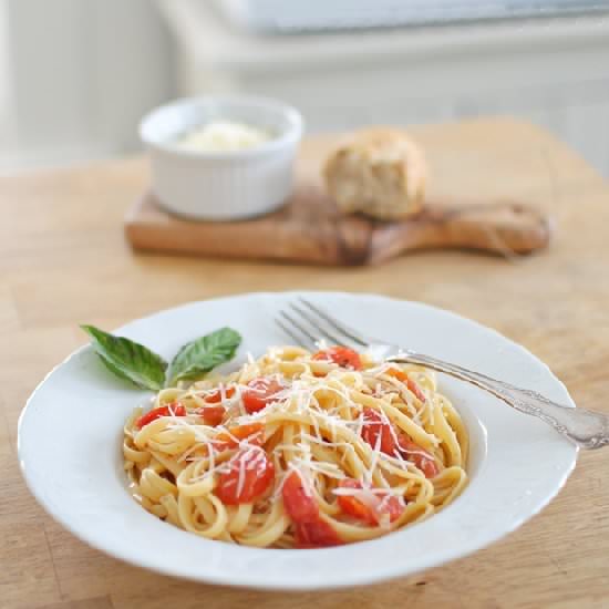 One Pan Pasta - Recipe photo by Town-and-Country-Living