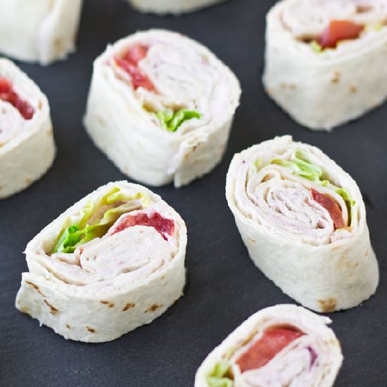 Turkey Rollups w/ Cranberry Spread - Recipe photo by culinaryhill