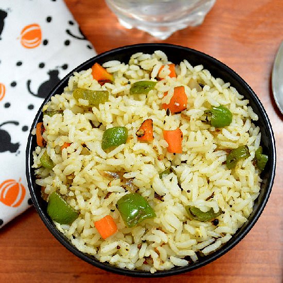 Capsicum Rice - Recipe photo by sundari1
