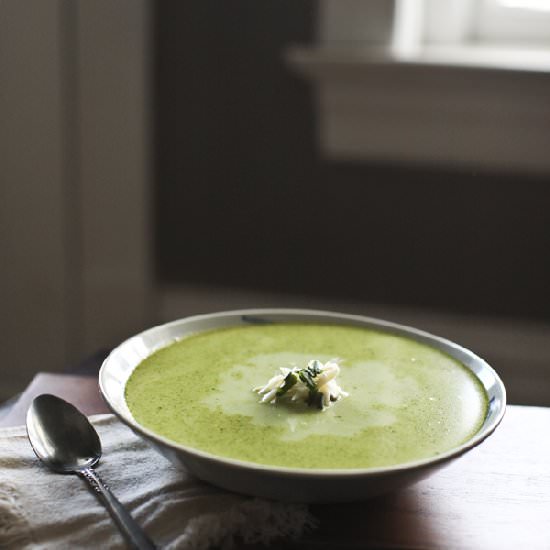 Simple Asparagus Soup - Recipe photo by thewholefamilysfood
