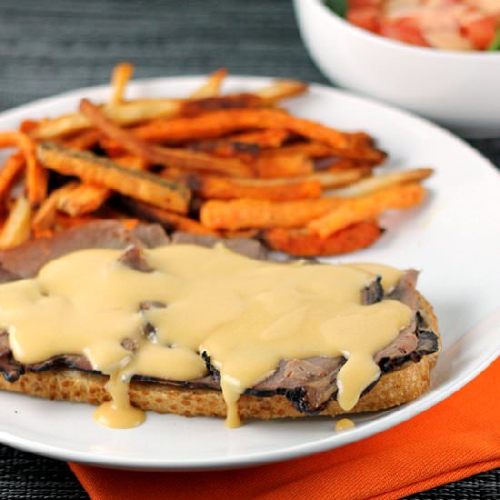 Cheesy Roast Beef Sandwiches - Recipe photo by wearychef