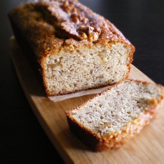 Banana Nut Bread - Recipe photo by Karen Maginnis