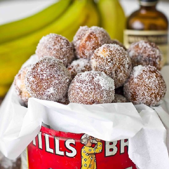 Baked Banana Bread Doughnut Holes - Recipe photo by sweetcsdesigns