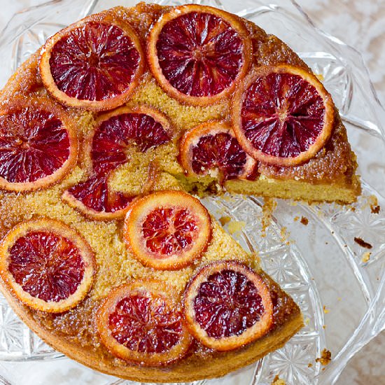Blood Orange Upside Down Cake - Recipe photo by Coffee and Crumpets