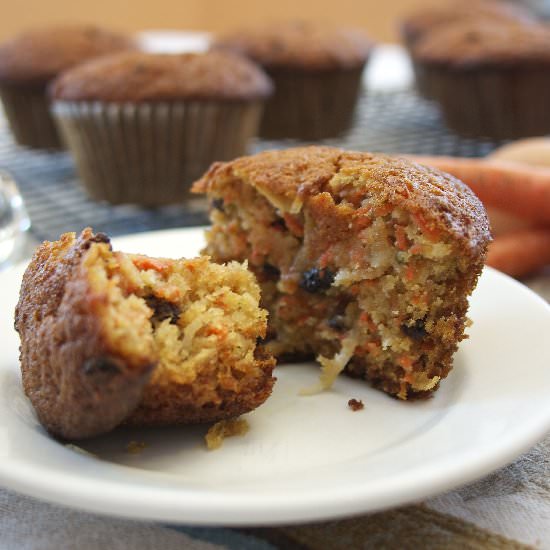 Morning Glory Muffins - Recipe photo by Diane Balch