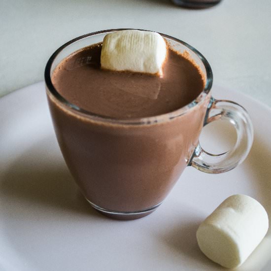 Homemade Hot Chocolate Milk - Recipe photo by onechoppingboard