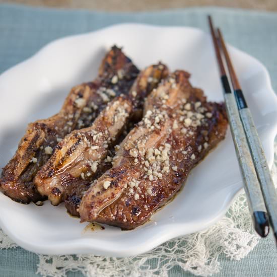 LA Galbi - Recipe photo by beyondkimchee