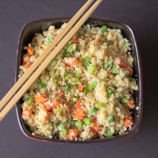 Paleo Fried 'Rice' - Recipe photo by Dash of Reality