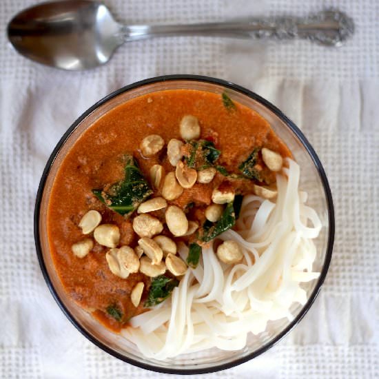 West African Peanut Soup w/ Tahini - Recipe photo by jenessasdinners