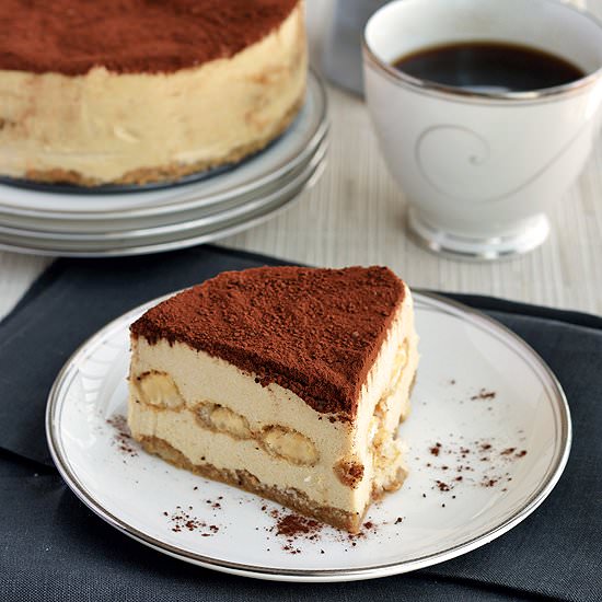 Paleo Tiramisu Cheesecake - Recipe photo by Paleo Fondue