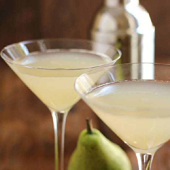 Ginger Pear Martini - Recipe photo by Craving Something Healthy