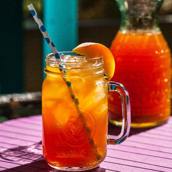 Peach Iced Tea - Recipe photo by tastesofjuniper