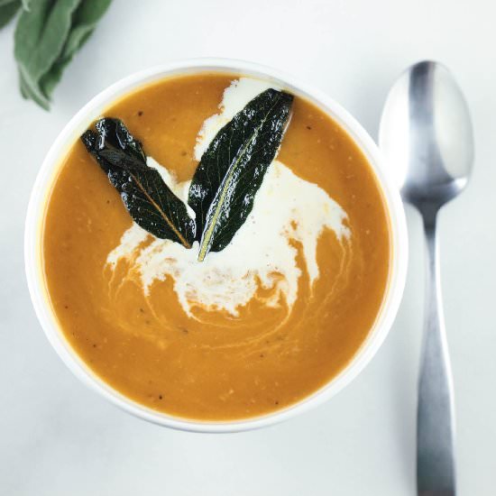 Perfect Butternut Squash Soup - Recipe photo by ringfingertanline