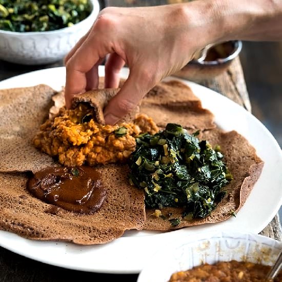 A Taste of Ethiopia - Recipe photo by wild greens