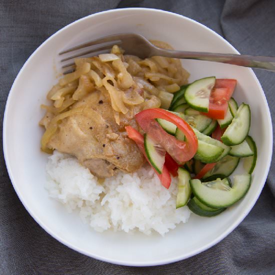 Malaysian Spicy Fried Chicken - Recipe photo by aspoonfulofyoghurt