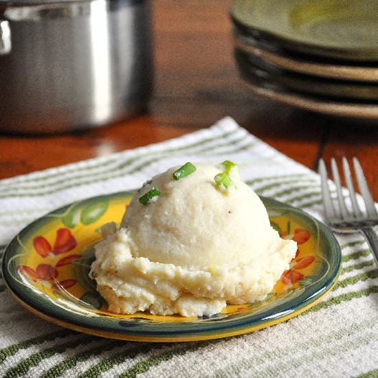 Faux Mashed Potatoes - Recipe photo by Little B Cooks