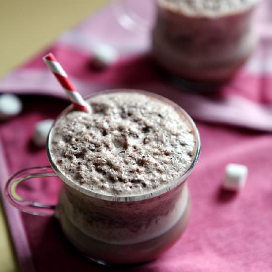 Iced Cocoa - Recipe photo by thespeckledpalate