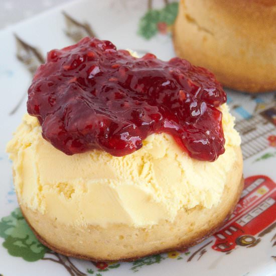 Scones and Clotted Cream - Recipe photo by IFeelCook