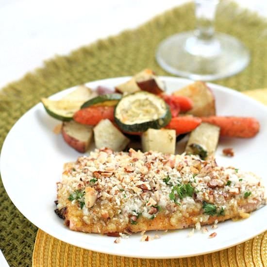 Easy Baked Pecan Crunch Salmon - Recipe photo by lcrowther