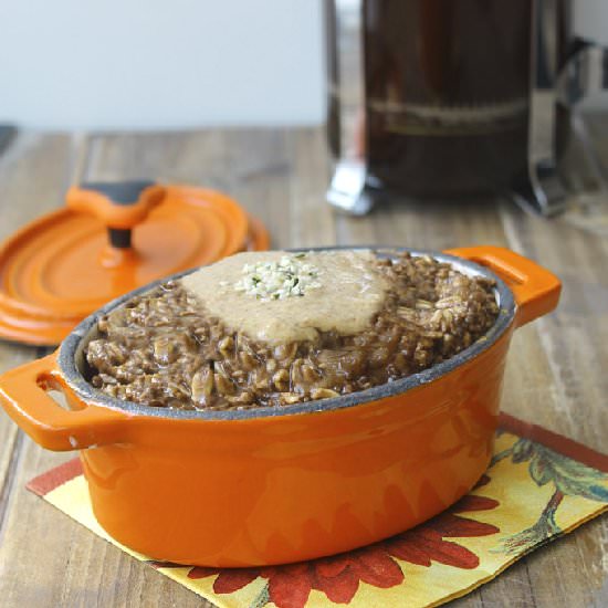 Mocha Overnight Oats - Recipe photo by TheHealthyMaven