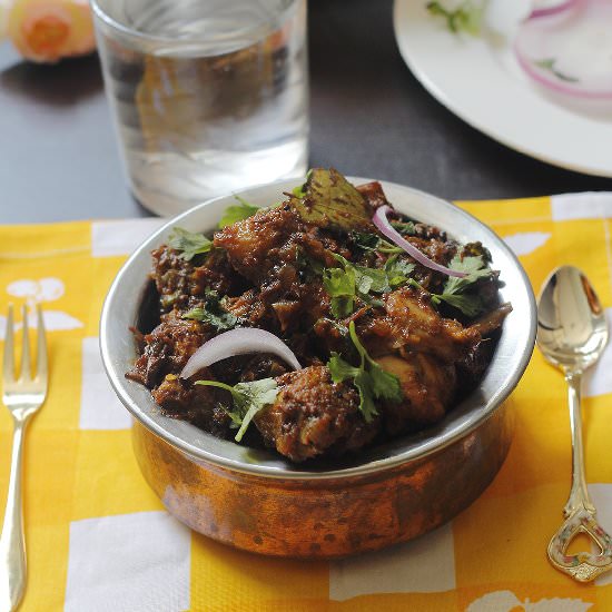 Pepper Chicken Chettinad - Recipe photo by Akila