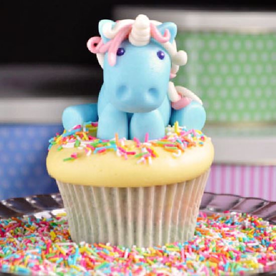 Rainbow Unicorn Cupcakes - Recipe photo by JuniperCakery