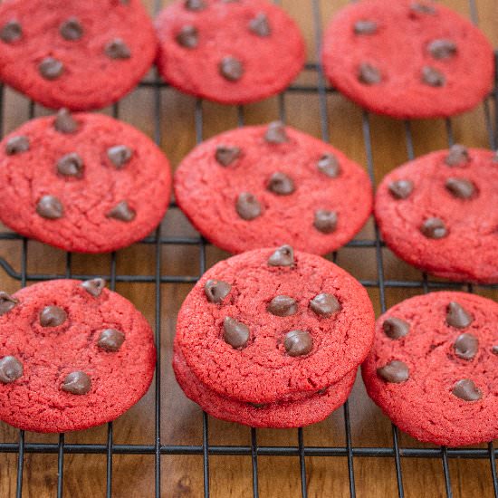 Chewy Red Velvet Cookies - Recipe photo by marriageandlaughter