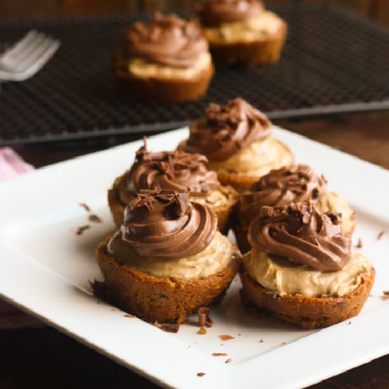 Chip Cookie PB Cheesecake Cups - Recipe photo by jellib