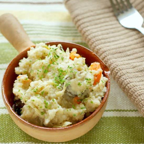 Crockpot Chicken Risotto - Recipe photo by slowcookergourmet