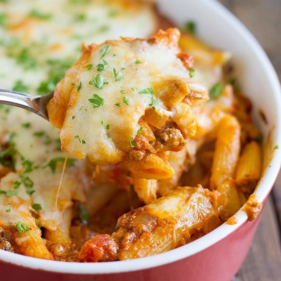 Baked Penne - Recipe photo by taste and tell