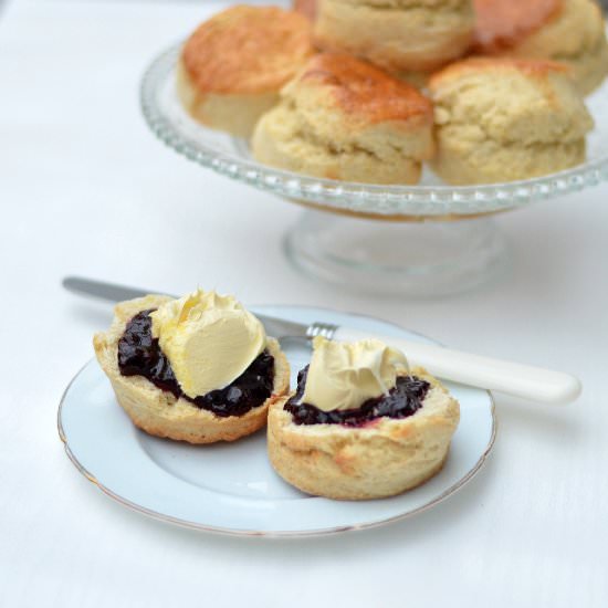 Traditional Clotted Cream Tea - Recipe photo by thecrazykitchen